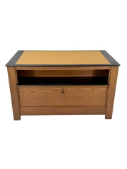 Art Deco Modernist Free-Standing Desk by J.A. Muntendam for L.O.V. Oosterbeek